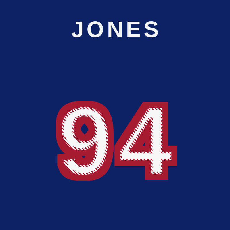 Cedric Jones jersey