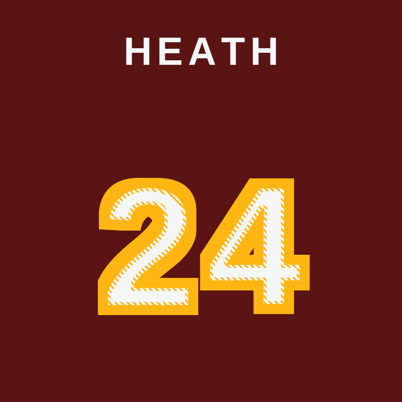 Leon Heath jersey
