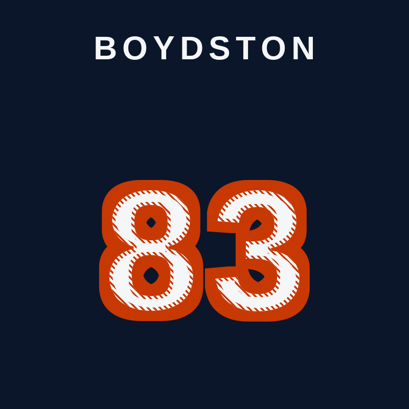 Max Boydston jersey
