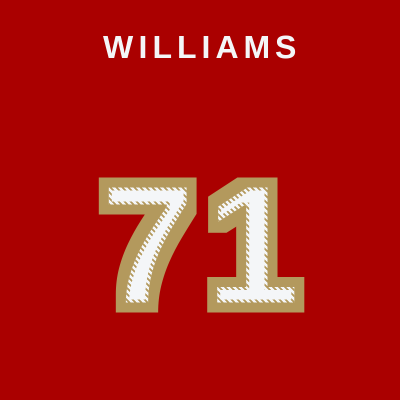 Trent Williams jersey